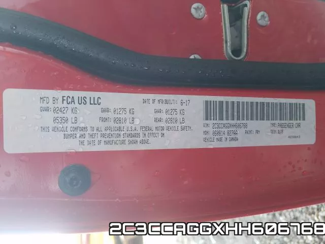 2C3CCAGGXHH606768 фото 2