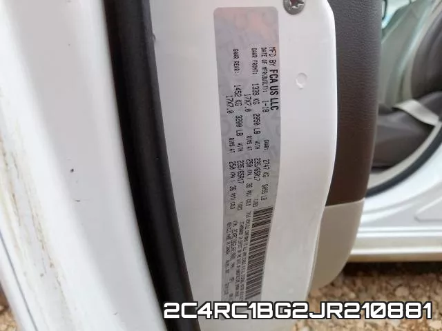 2C4RC1BG2JR210881 фото 2