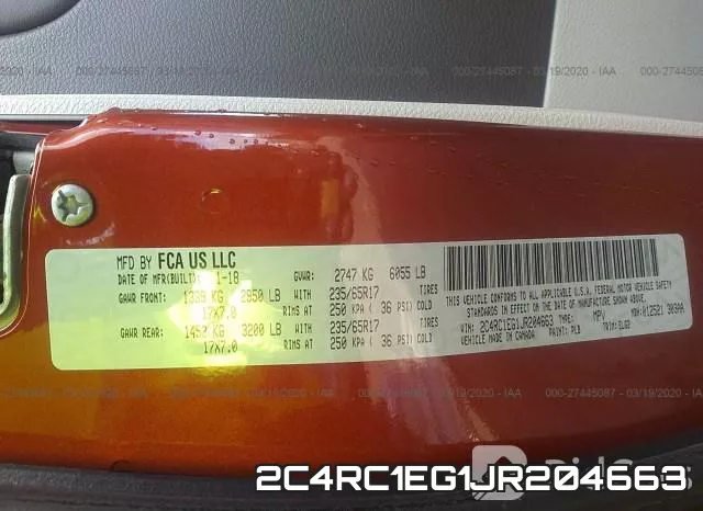 2C4RC1EG1JR204663 фото 10