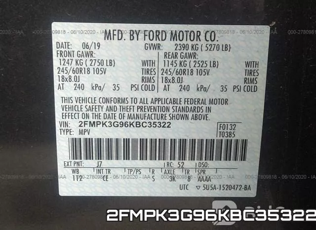 2FMPK3G96KBC35322 фото 10