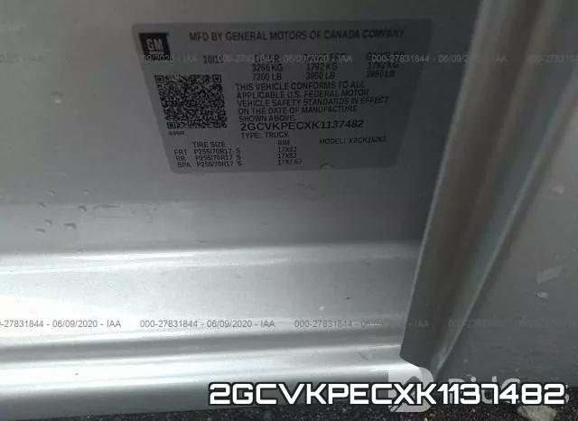 2GCVKPECXK1137482 фото 10