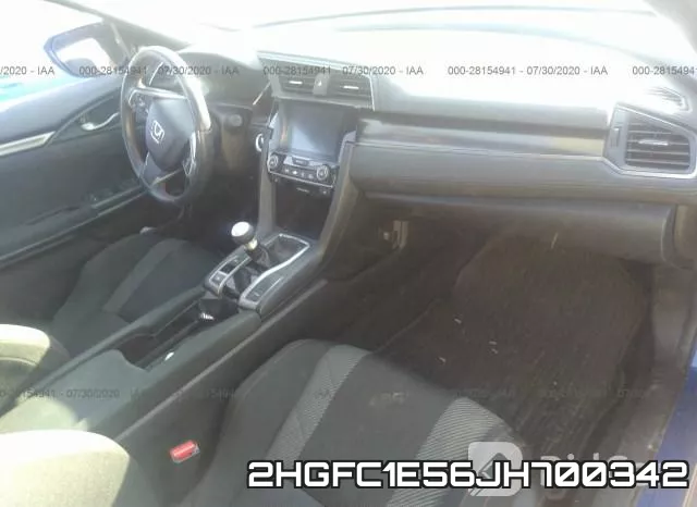 2HGFC1E56JH700342 фото 6