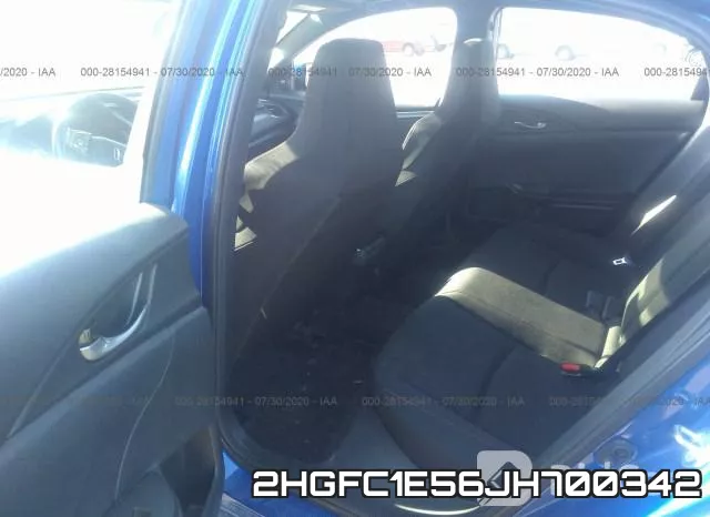 2HGFC1E56JH700342 фото 9