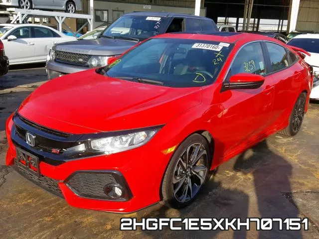 2HGFC1E5XKH707151 фото 3