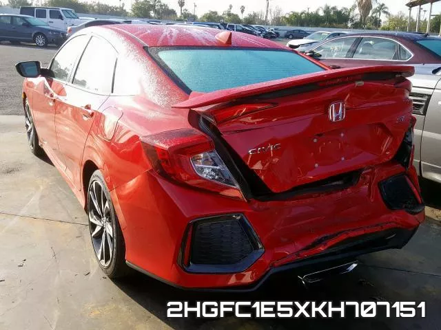2HGFC1E5XKH707151 фото 4