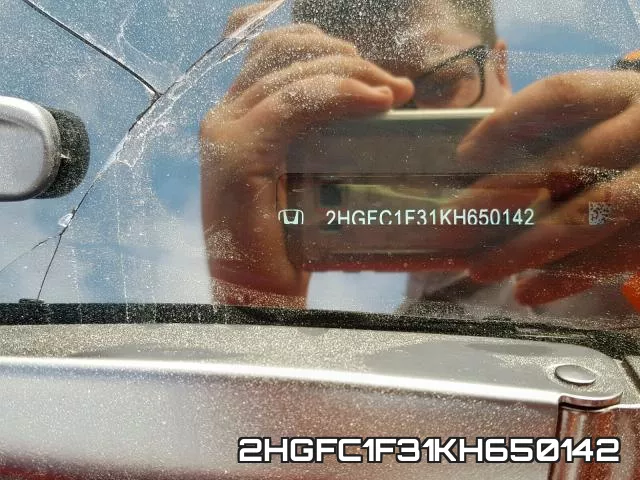 2HGFC1F31KH650142 фото 2