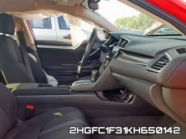 2HGFC1F31KH650142 фото 6
