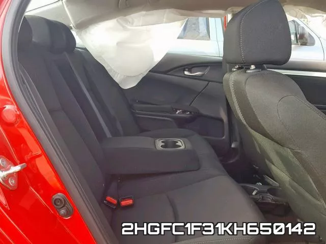 2HGFC1F31KH650142 фото 7