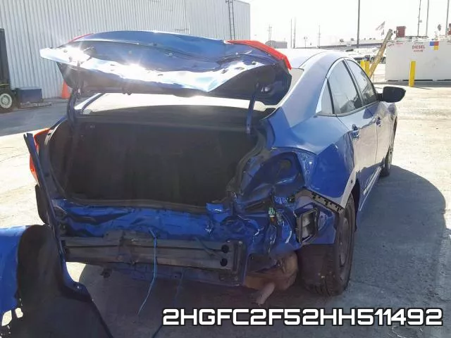 2HGFC2F52HH511492 фото 5