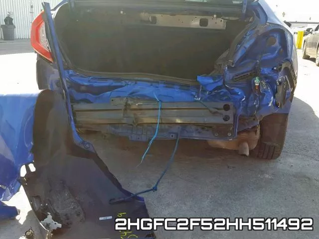 2HGFC2F52HH511492 фото 10