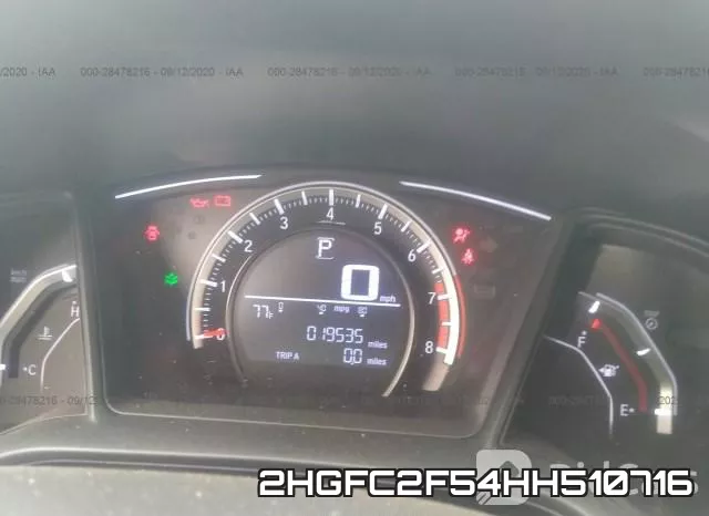 2HGFC2F54HH510716 фото 8