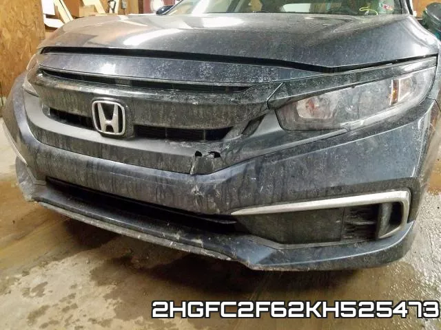 2HGFC2F62KH525473 фото 2