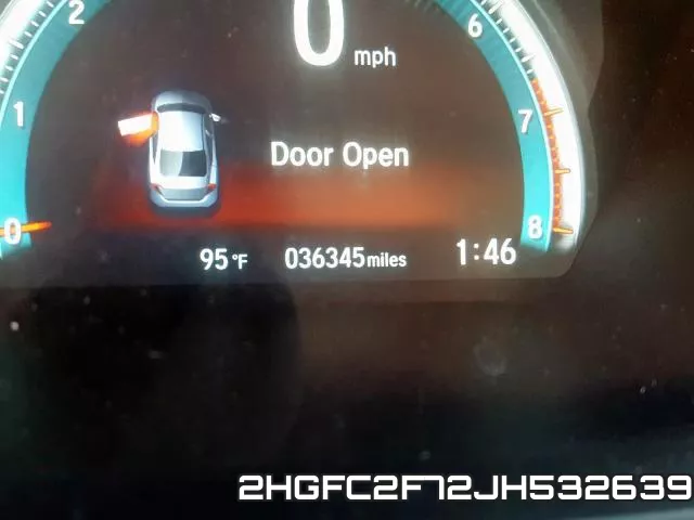 2HGFC2F72JH532639 фото 9