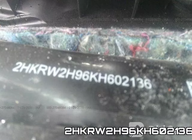 2HKRW2H96KH602136 фото 10