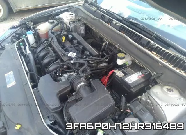 3FA6P0H72HR316489 фото 2