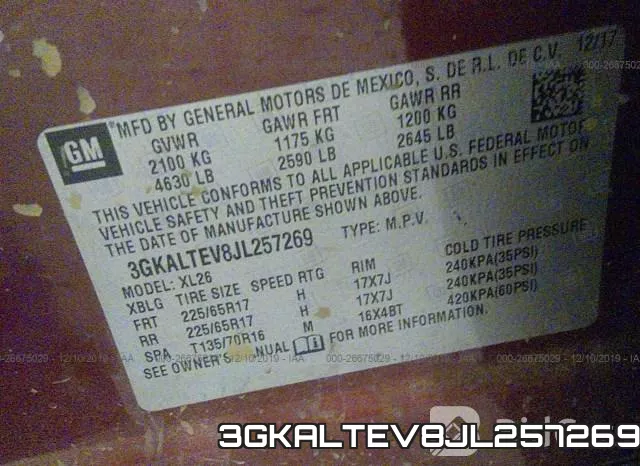 3GKALTEV8JL257269 фото 10