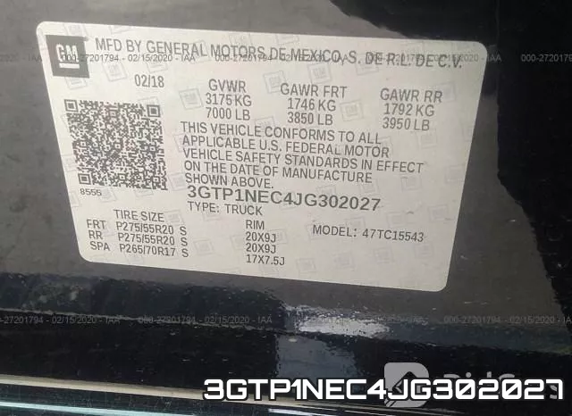 3GTP1NEC4JG302027 фото 10