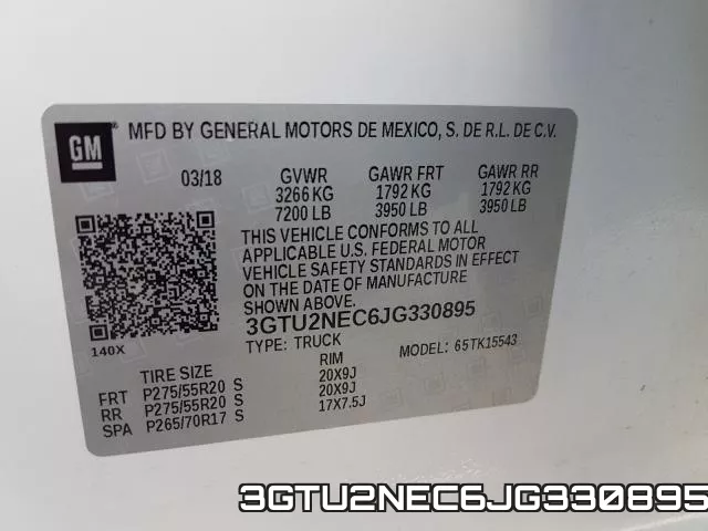 3GTU2NEC6JG330895 фото 2