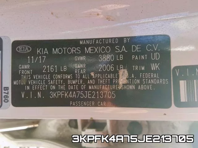 3KPFK4A75JE213705 фото 2