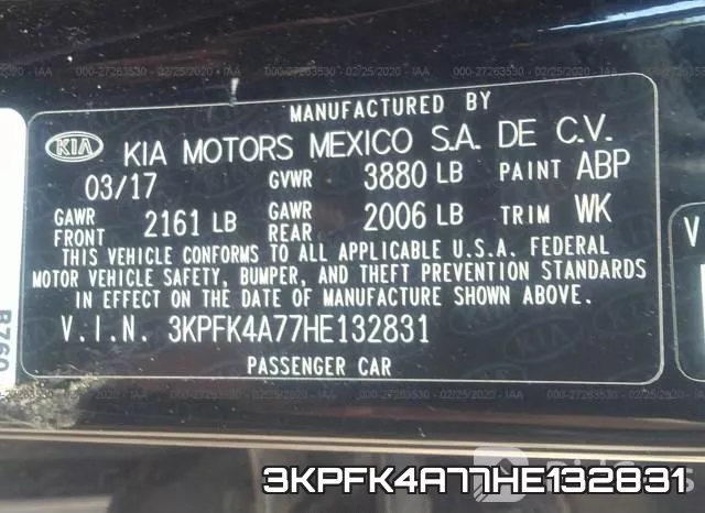 3KPFK4A77HE132831 фото 10