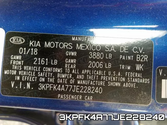 3KPFK4A77JE228240 фото 2