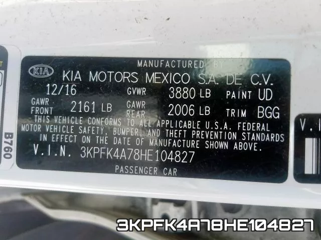 3KPFK4A78HE104827 фото 2