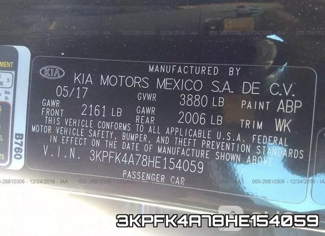 3KPFK4A78HE154059 фото 10