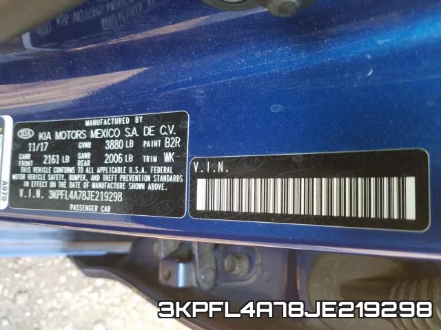 3KPFL4A78JE219298 фото 2