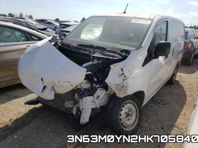 3N63M0YN2HK705840 фото 3