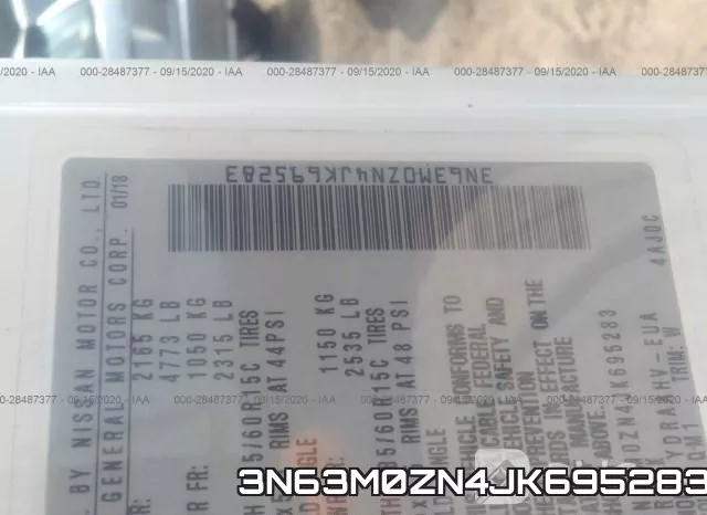 3N63M0ZN4JK695283 фото 10