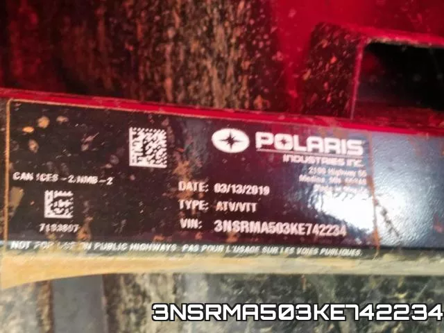 3NSRMA503KE742234 фото 2