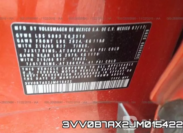 3VV0B7AX2JM015422 фото 10