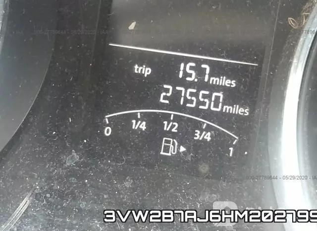 3VW2B7AJ6HM202799 фото 8