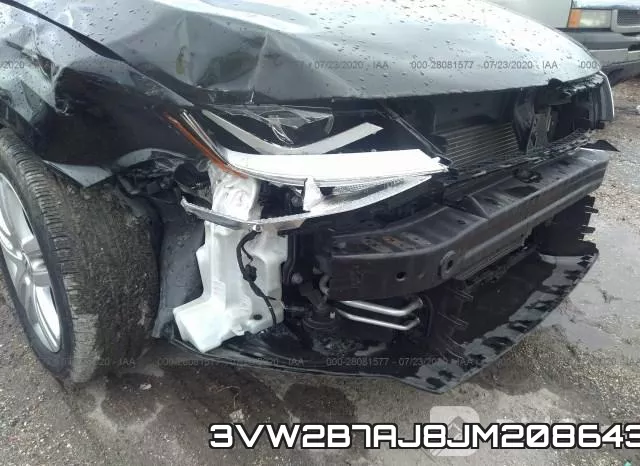 3VW2B7AJ8JM208643 фото 7