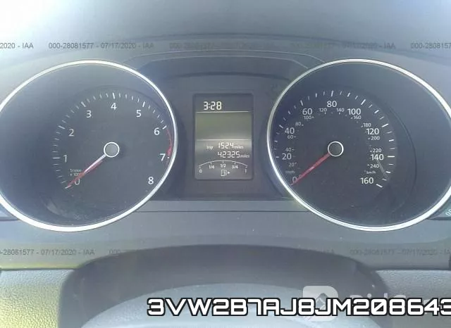 3VW2B7AJ8JM208643 фото 8