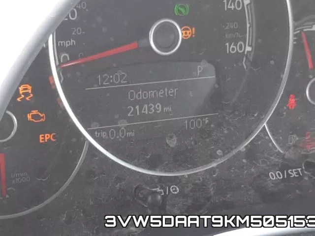 3VW5DAAT9KM505153 фото 9