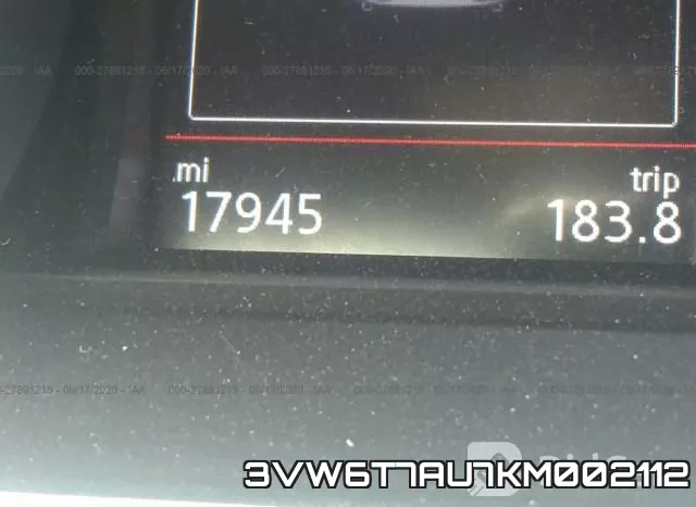 3VW6T7AU7KM002112 фото 8