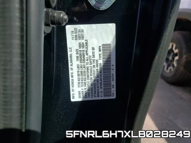 5FNRL6H7XLB028249 фото 2