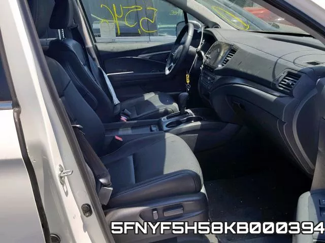 5FNYF5H58KB000394 фото 6