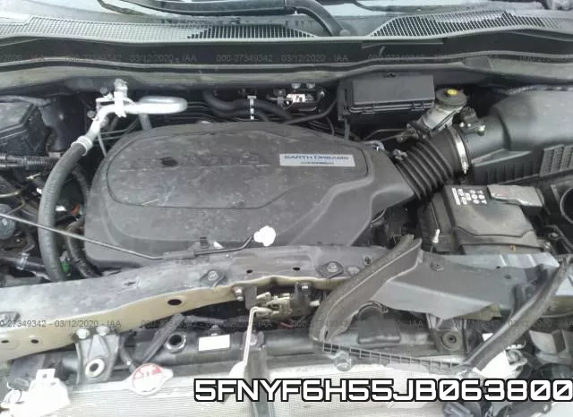 5FNYF6H55JB063800 фото 2