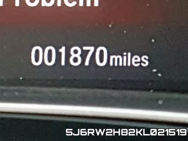 5J6RW2H82KL021519 фото 9