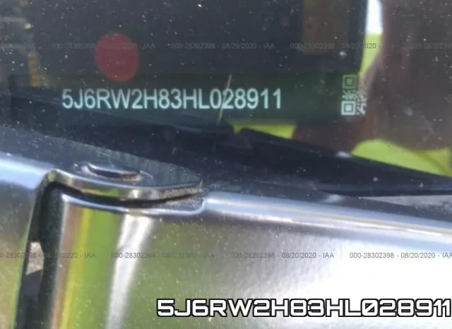 5J6RW2H83HL028911 фото 10
