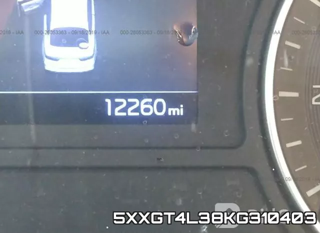 5XXGT4L38KG310403 фото 8