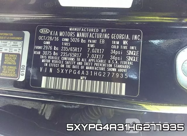 5XYPG4A31HG277935 фото 10