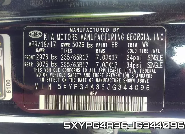 5XYPG4A36JG344096 фото 10