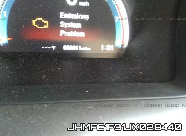 JHMFC1F31JX028440 фото 8