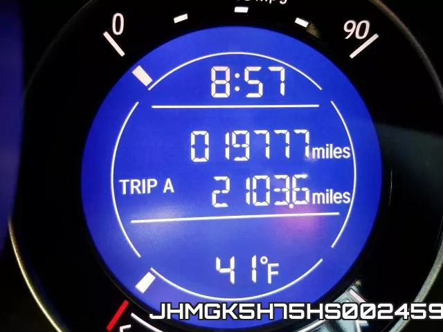 JHMGK5H75HS002459 фото 9