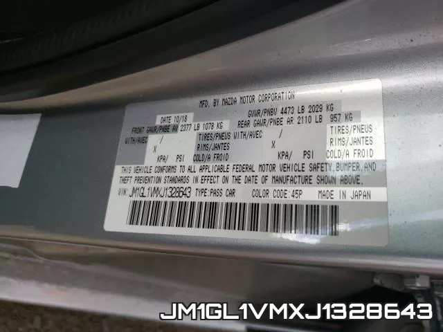 JM1GL1VMXJ1328643 фото 2