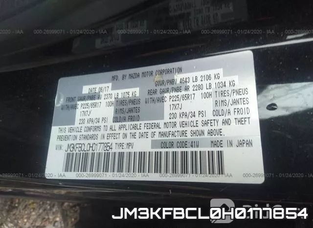JM3KFBCL0H0177854 фото 9