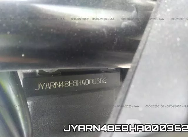 JYARN48E8HA000362 фото 2